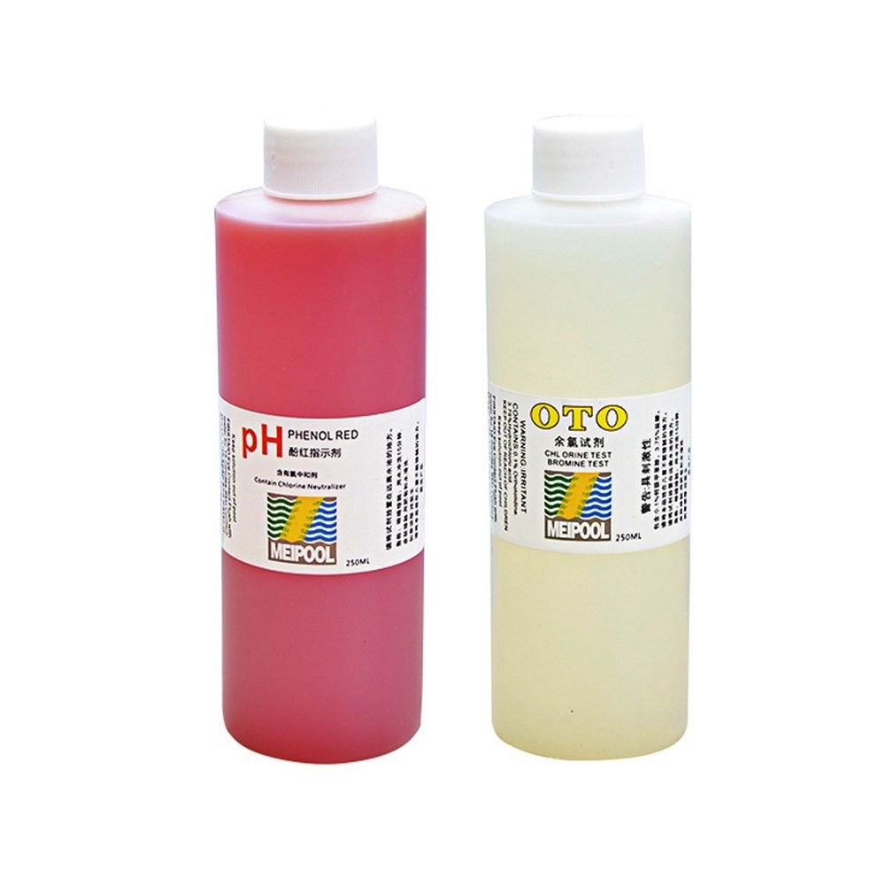 BỘ DUNG DỊCH TEST NƯỚC HỒ BƠI OTO & PHENOL - DUNG TÍCH 250ML