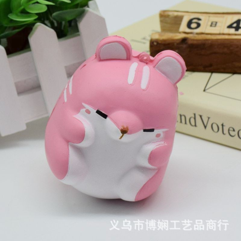 Đồ chơi bóp mềm squishy hamster thơm mềm chậm tăng có bao bì