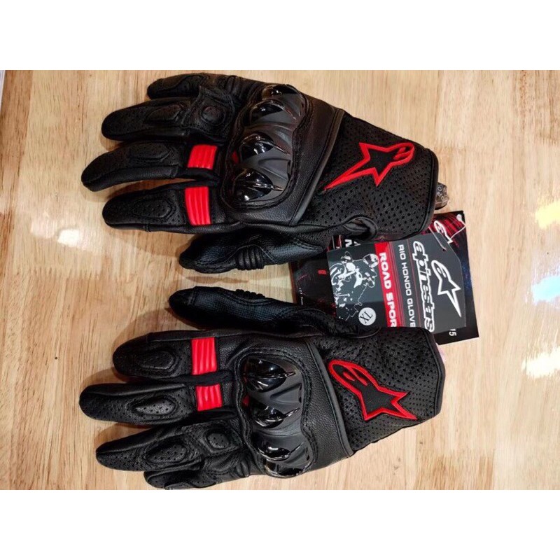 Găng tay full da bảo hộ mô tô Alpinestar Celer V2