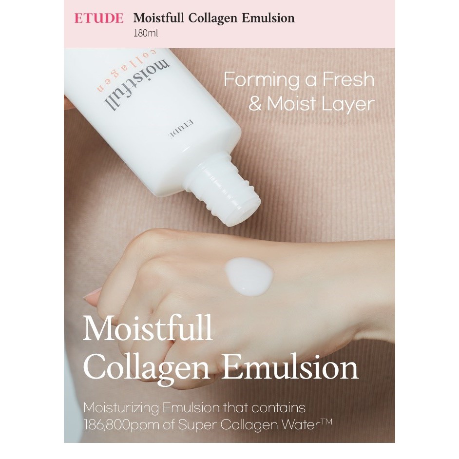 Sữa dưỡng ẩm ETUDE collagen 180ml