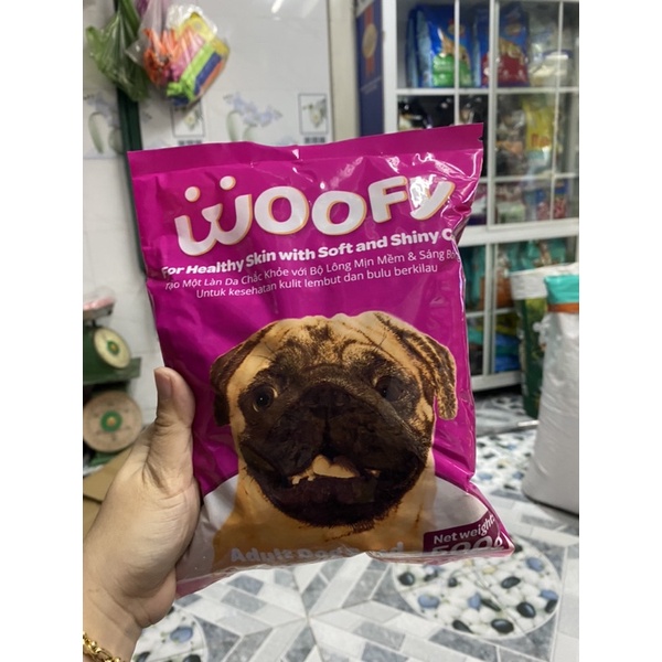 THỨC ĂN CHO CHÓ LỚN WOOFY 500g