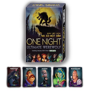 Bài Ma Sói One Night [ma sói một đêm] Việt Hoá - Phiên Bản Đặc Biệt siêu hấp dẫn
