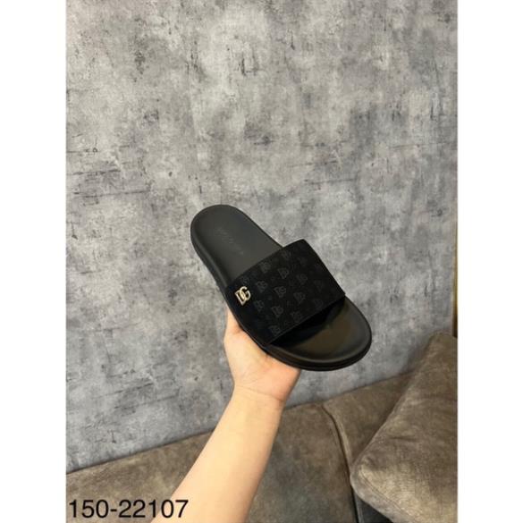 Dép Lê Nam DG Vân In Logo Siêu Đẹp - Dép Quai Ngang DG Cực Đẹp Cho Nam