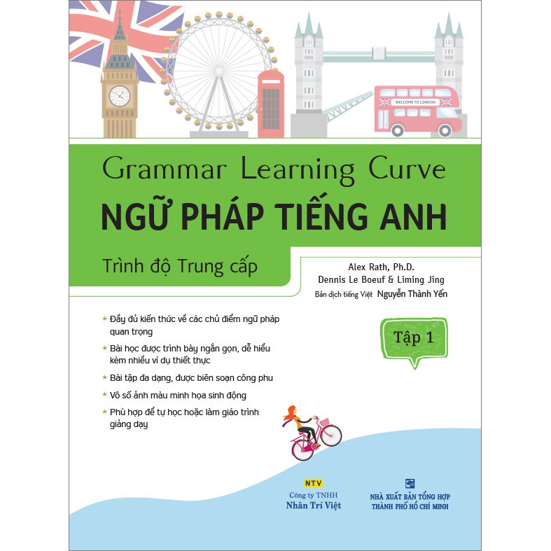 Sách - Grammar Learning Curve - Ngữ pháp tiếng Anh - Trình độ Trung cấp - Tập 1
