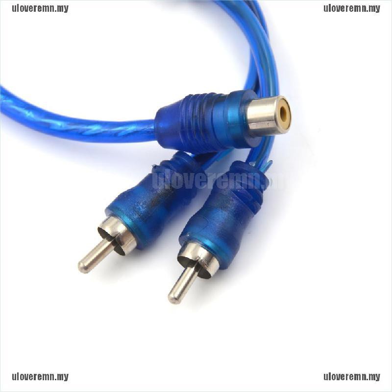 Cáp Chuyển Đổi Âm Thanh Từ 1 Rca Female Sang 2 Male