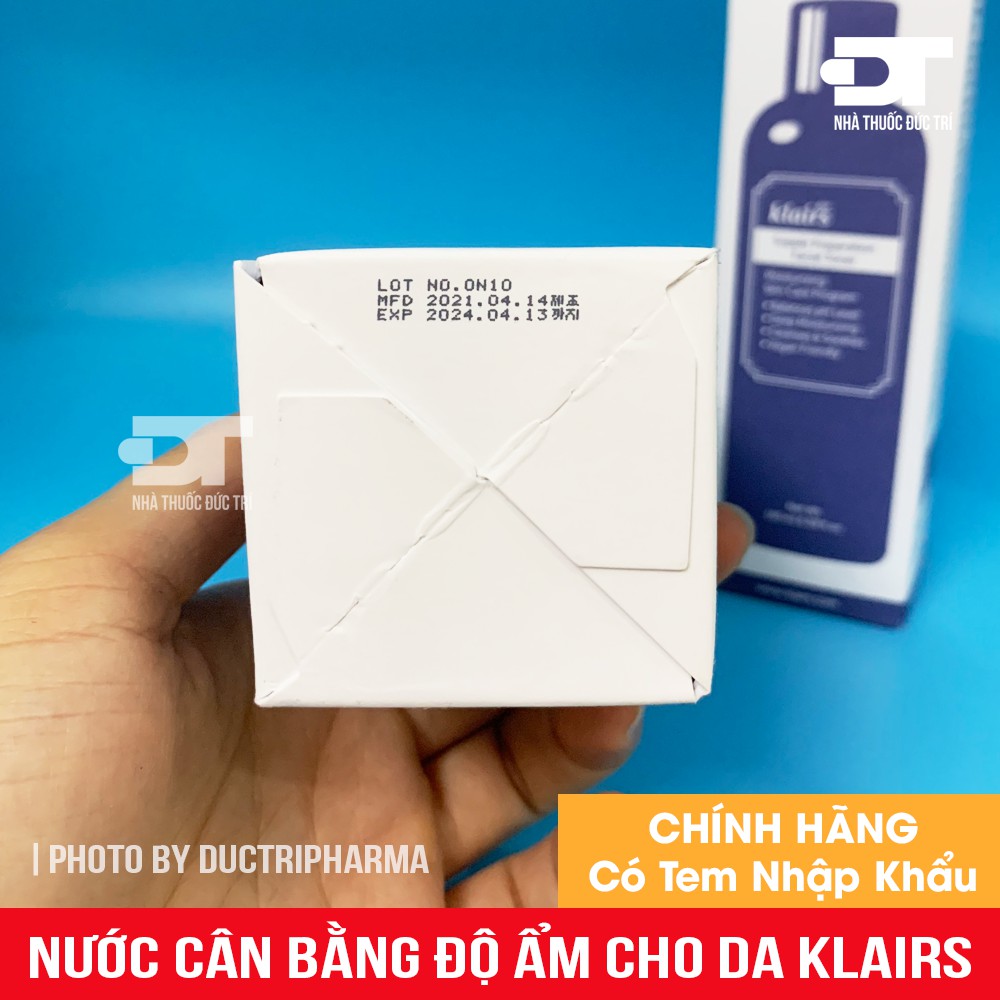 Nước hoa hồng Dear Klairs Supple Preparation Toner