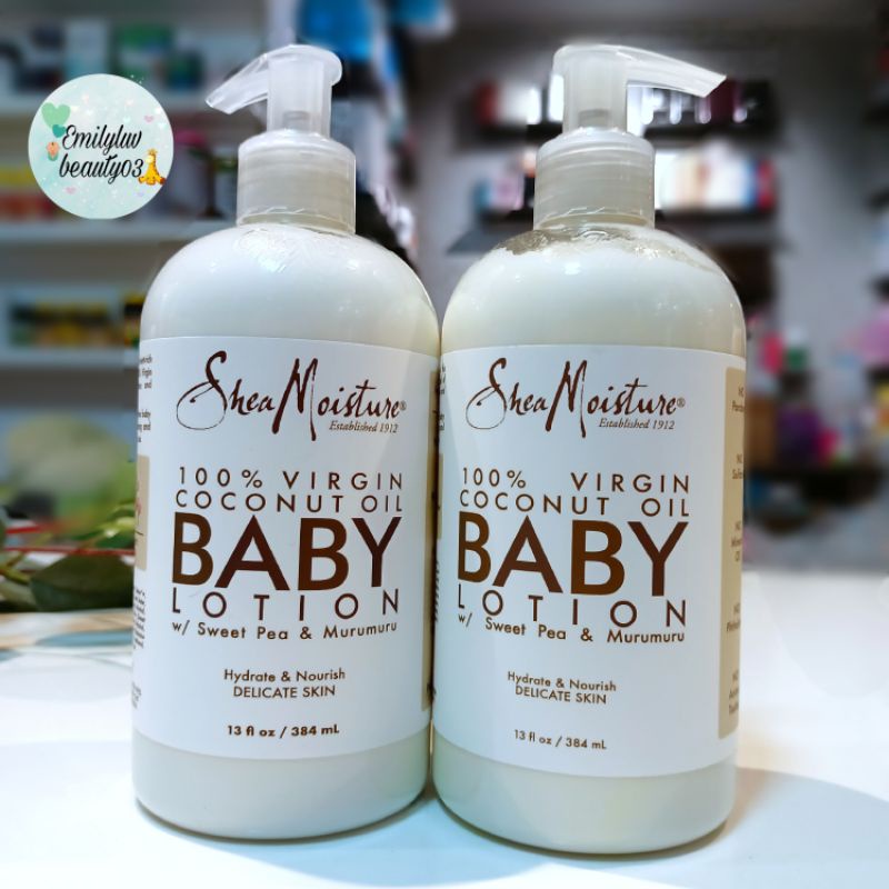 Kem dưỡng Coconut Oil Baby Lotion Shea Moisture