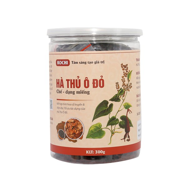 🔥[Hà thủ ô] Hà thủ ô đỏ chế Kochi dạng miếng 300 g [hà thủ ô đỏ chế] - Hỗ trợ đen tóc, giảm rụng tóc | BigBuy360 - bigbuy360.vn