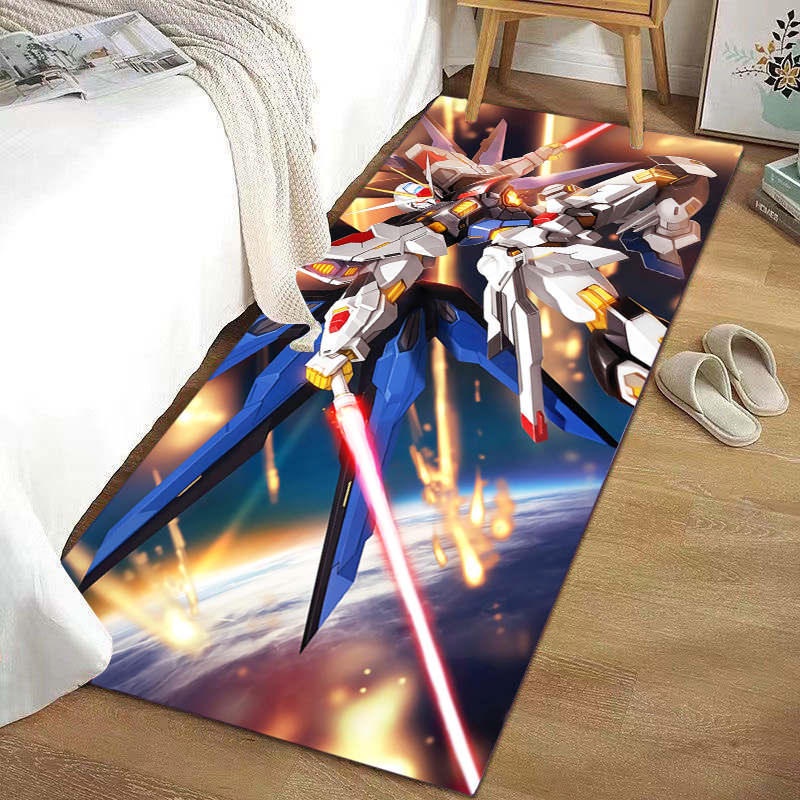 Thảm Trải Sàn Họa Tiết Hoạt Hình Gundam Độc Đáo Trang Trí Nhà Cửa