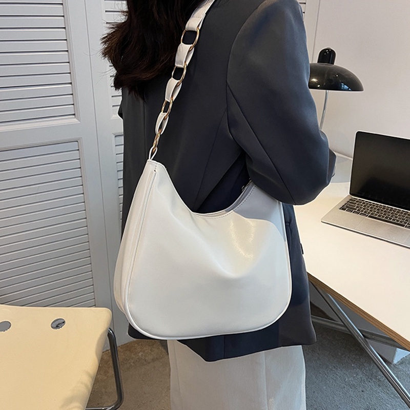 Túi Đeo Vai Màu Sắc Đơn Giản Phong Cách Anh Quốc Cho Nữ