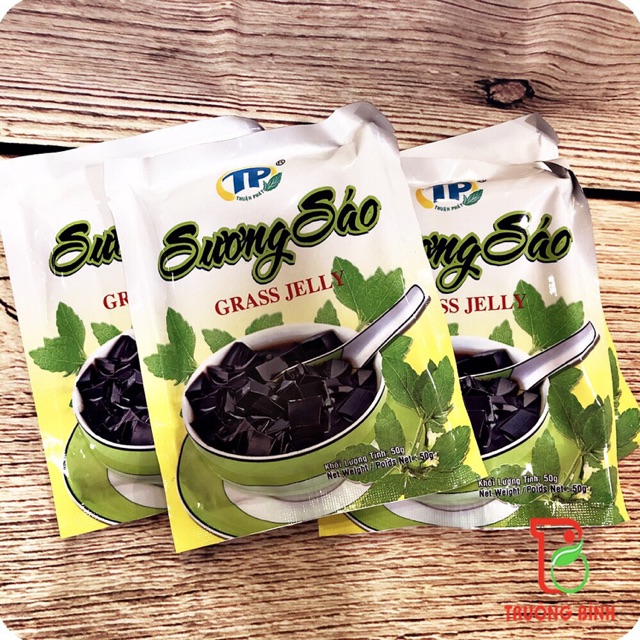 BỘT SƯƠNG SÁO Làm thạch đen