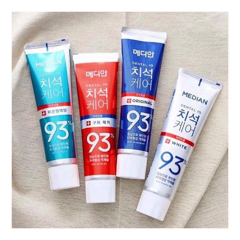 KEM ĐÁNH RĂNG MEDIAN 93% TOOTH-PASTE 120GR HÀN QUỐC