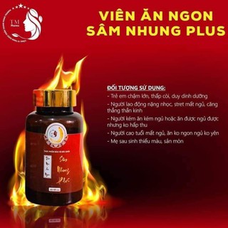 Sâm Nhung plus giải pháp tăng cân an toàn