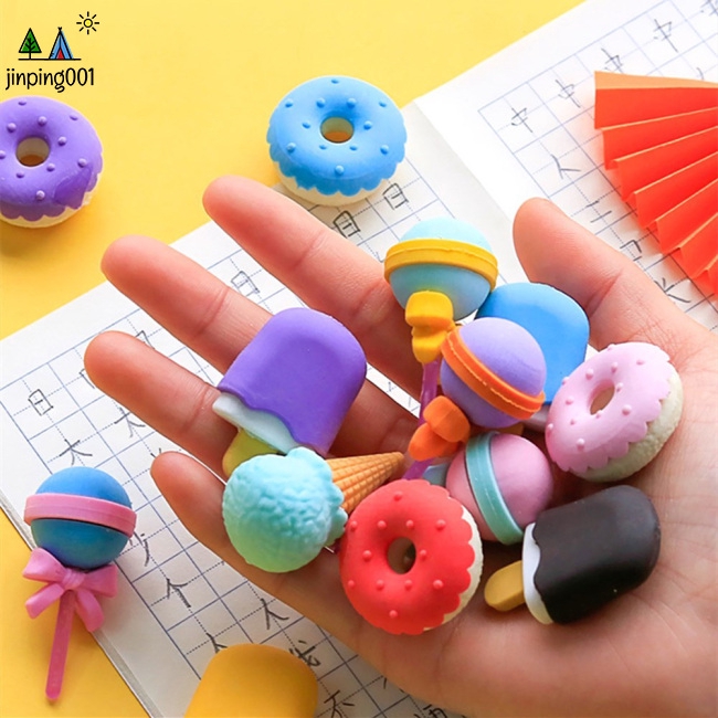 Set 4 Cục Tẩy Tạo Hình Bánh Donut Dễ Thương | BigBuy360 - bigbuy360.vn