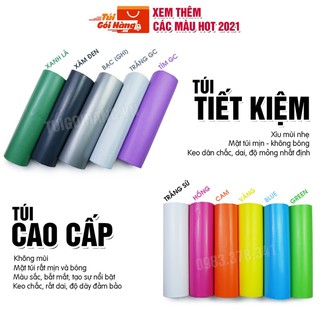 Momang227 túi gói hàng xám đen deal sốc size 25x35cm có sẵn keo dán niêm phong