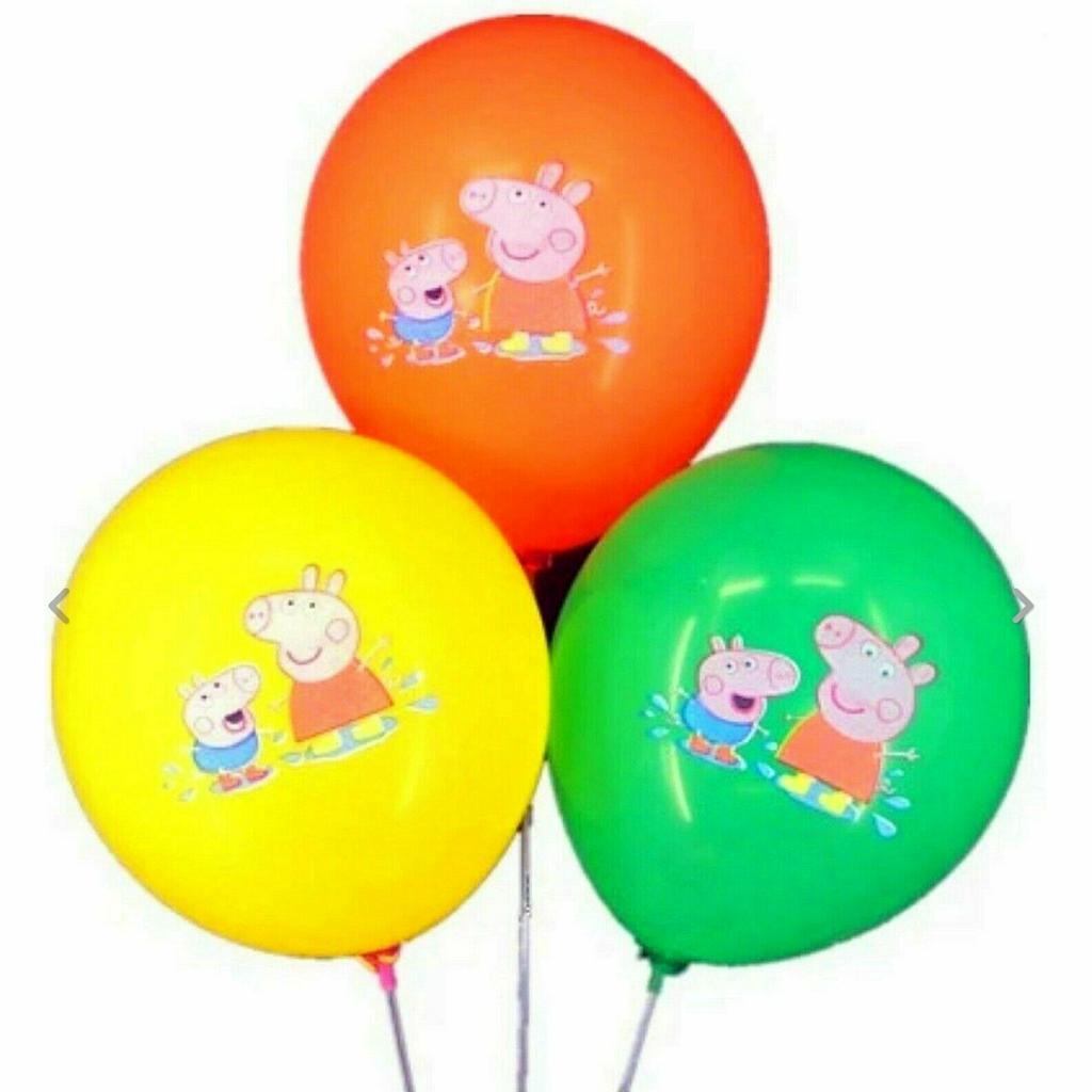 10 Bong Bóng Latex 12 &quot;Hình Heo  Trang Trí Tiệc Sinh Nhật
