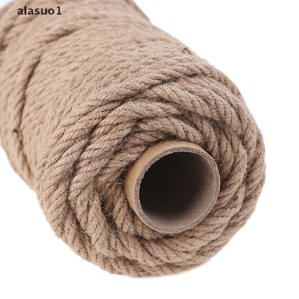 [alasuo1] 50m Dây Thừng Sisal Đồ Chơi Cây Dành Cho Mèo Cào DIY