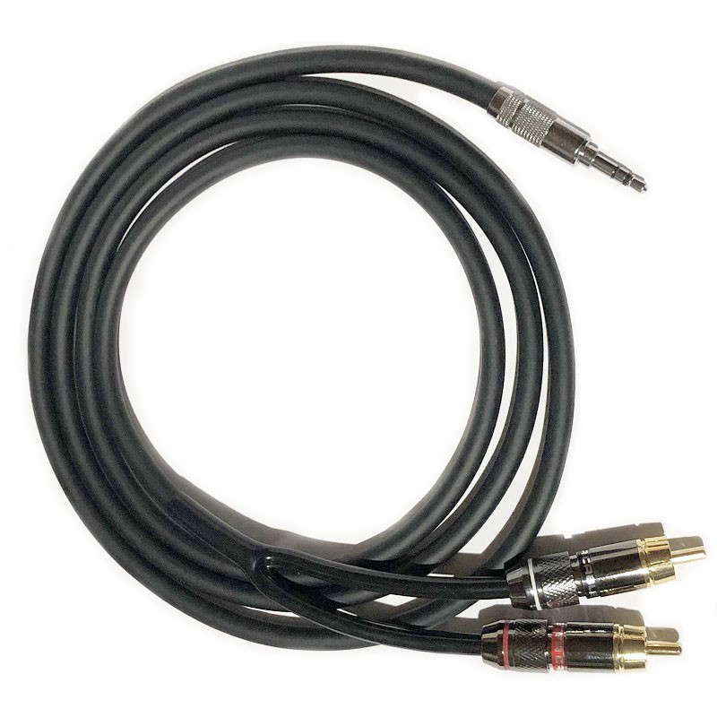 Cáp Monster 3.5mm Ra 2 Đầu RCA Dùng Cho Điện Thoại, Laptop, Máy Tính Dài 1,5m  - Hàng Chính Hãng