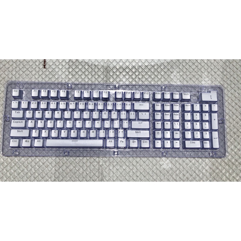 Set keycap Full size 104 nút ABS Double Shot xuyên led , thay cho bàn phím cơ