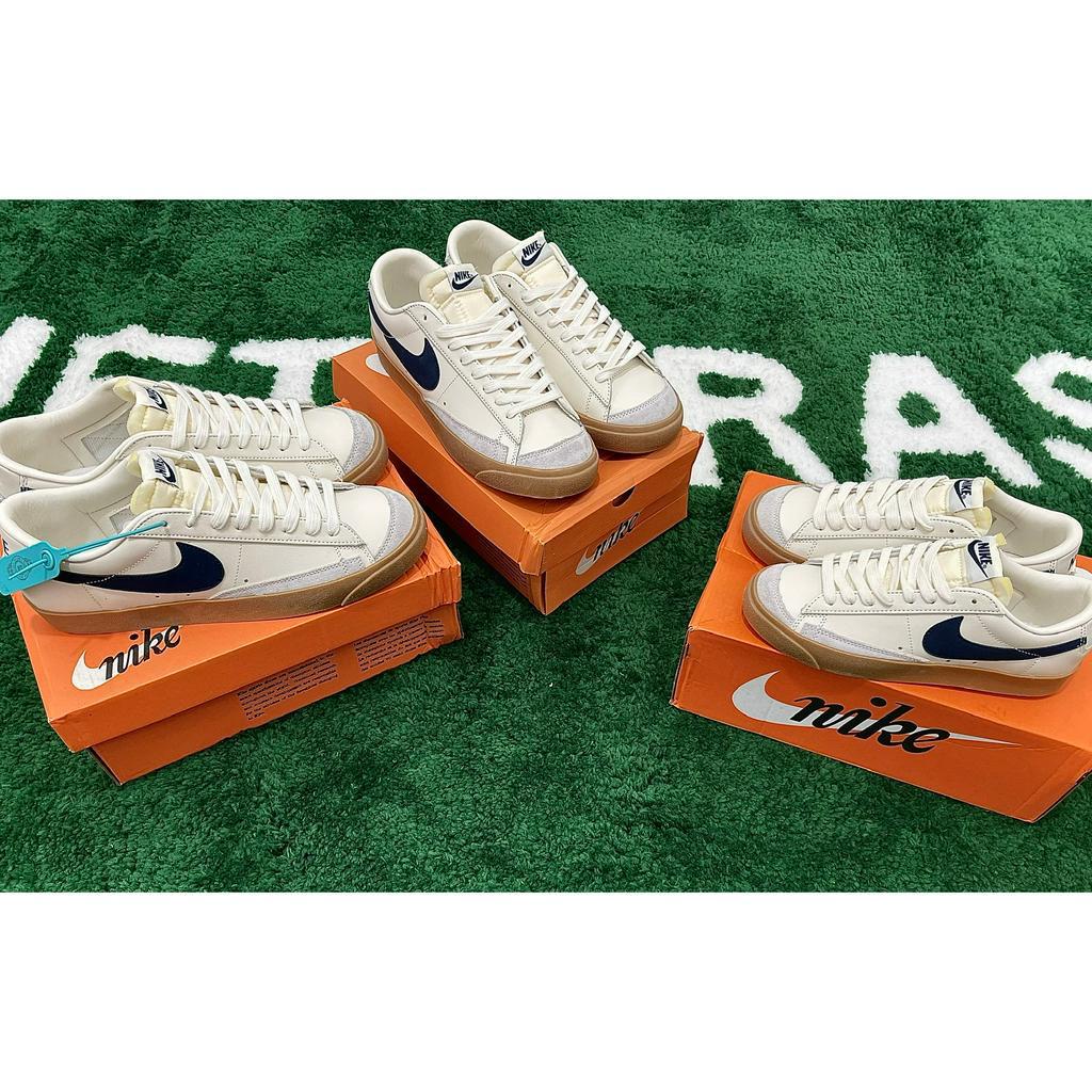 Giày Sneaker Nk Killshot 2 Midnight Navy, Trắng Kem Logo Xanh Navy Vintage Full Box.