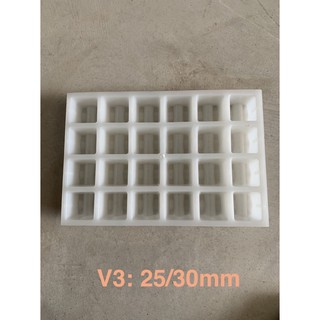 🌻⭐[UY TÍN] 🌻⭐khuôn đúc con kê, khuôn đúc cục kê bê tông loại V3, kích thước 25mm-30mm
