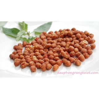 Lon 500g đậu phộng rang tỏi ớt🌶