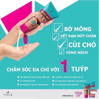 NAKIZ LIVELY BUTT Kem giảm thâm BODY Thái Lan