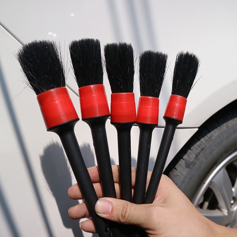 Bộ cọ rửa xe 5 cây đầy đủ kích thước