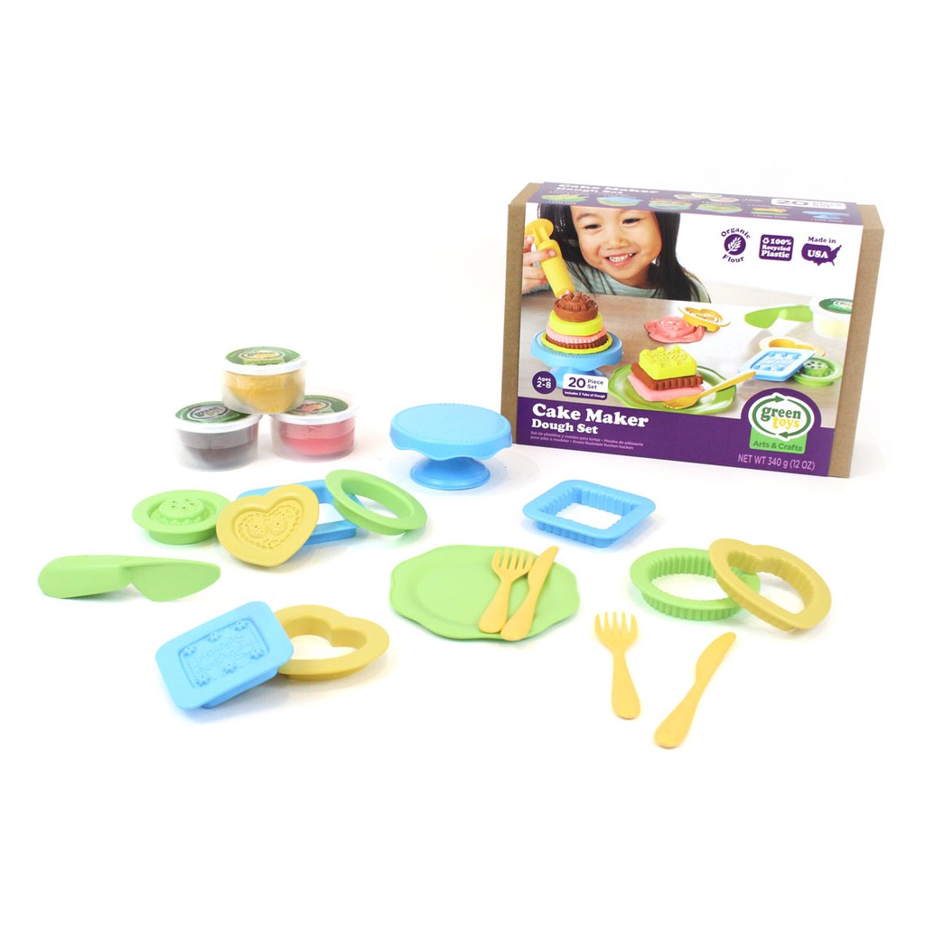 Bộ đồ chơi bột nặn làm bánh Green Toys cho bé từ 2 tuổi