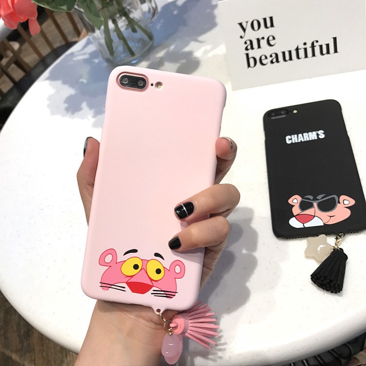 Ốp Lưng Pink Panther IPHONE ( Không Kèm Dây Đeo )