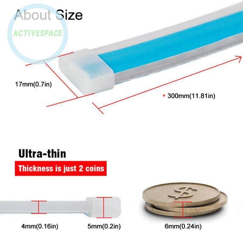 Bộ 2 sợi dây đèn tín hiệu xi nhan DRL 30cm DC 12V cho xe máy | BigBuy360 - bigbuy360.vn