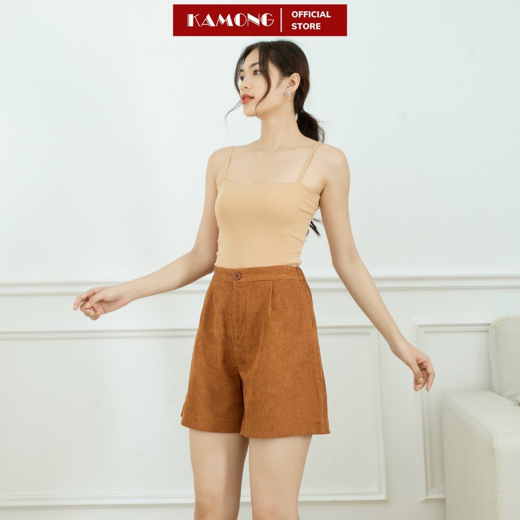 QUẦN ĐÙI NHUNG TĂM NỮ ULZZANG SANG CHẢNH - PHONG CÁCH HÀN QUỐC