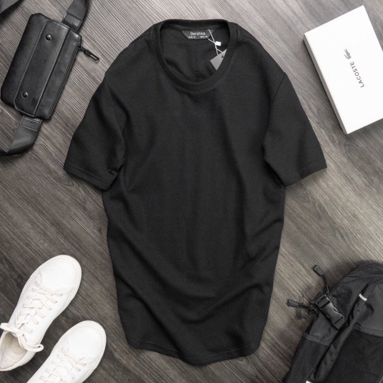 [Ảnh tự chụp] ÁO PHÔNG LONGTEE HÀNG VẢI DỆT CAO CẤP DÁNG VẠT BÀU