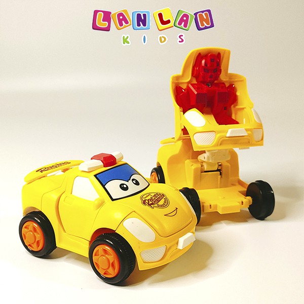 Đồ chơi xe ô tô biến hình Robot chạy đà thú vị dành cho bé
