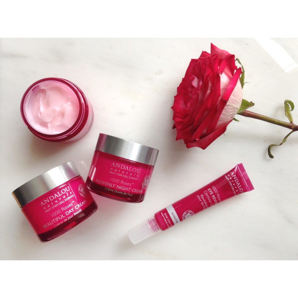 Kem Dưỡng Andalou Naturals 1000 Roses Beautiful Day Cream 50g