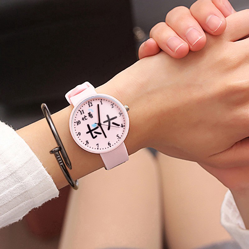 Đồng hồ đeo tay dây da phong cách Trung Hoa thời trang cá tính cho nữ