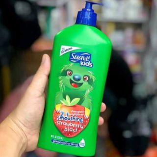 Sữa Tắm - Gội Cho Bé Suave Kid 3 in 1 532ml