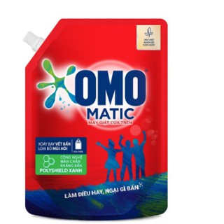 Nước giặt Omo Matic cửa trên túi 2.2kg