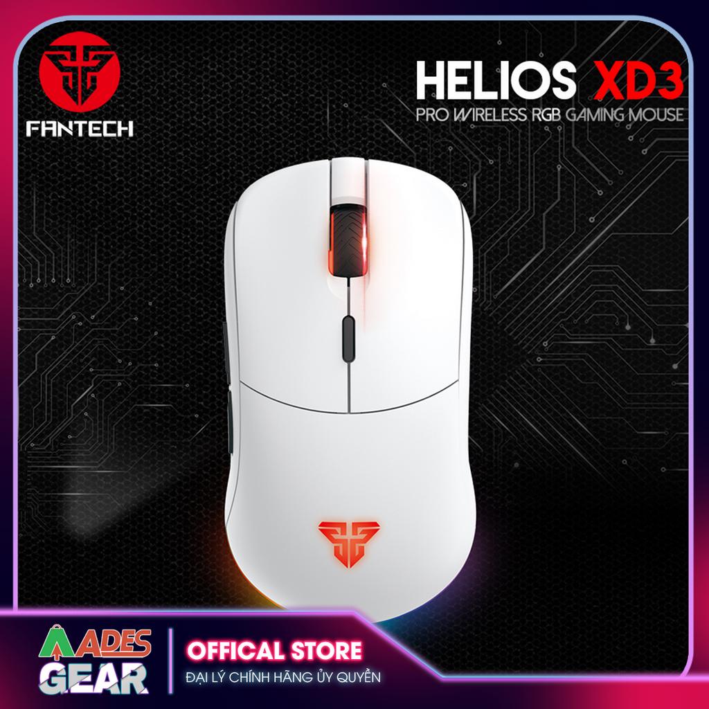 ✔️ Chuột Gaming Không Dây Cao Cấp FANTECH XD3 HELIOS 16000DPI ✔️ 6 Phím Macro ✔️ BẢO HÀNH 12 THÁNG
