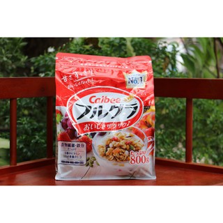[Date mới]NGŨ CỐC CALBEE NHẬT BẢN (BỊCH 800GR)
