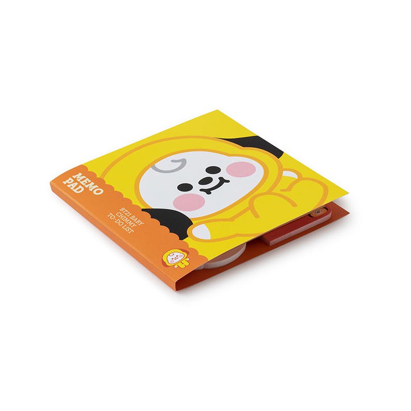 [ OFFICIAL BT21] Giấy Ghi Chú BT21 BABY MEMO PAD STICKER-Line Friends
