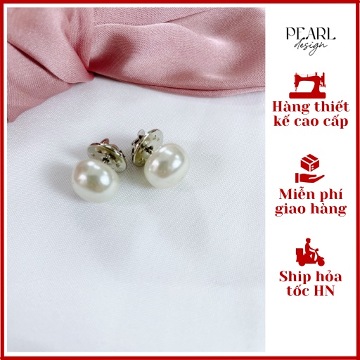 Cúc cài cổ áo 112101 Pearl Design