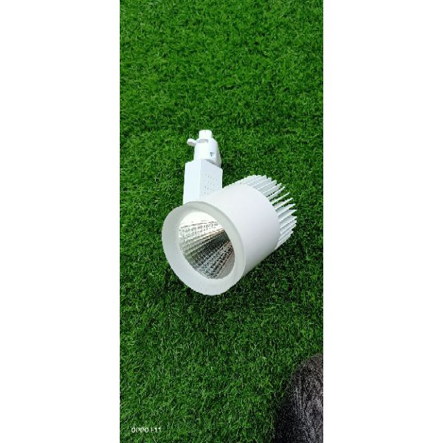 Đèn LED rọi thanh ray, đèn pha ray, đèn led ray, đèn chiếu điểm COB 20w Trắng/Vàng