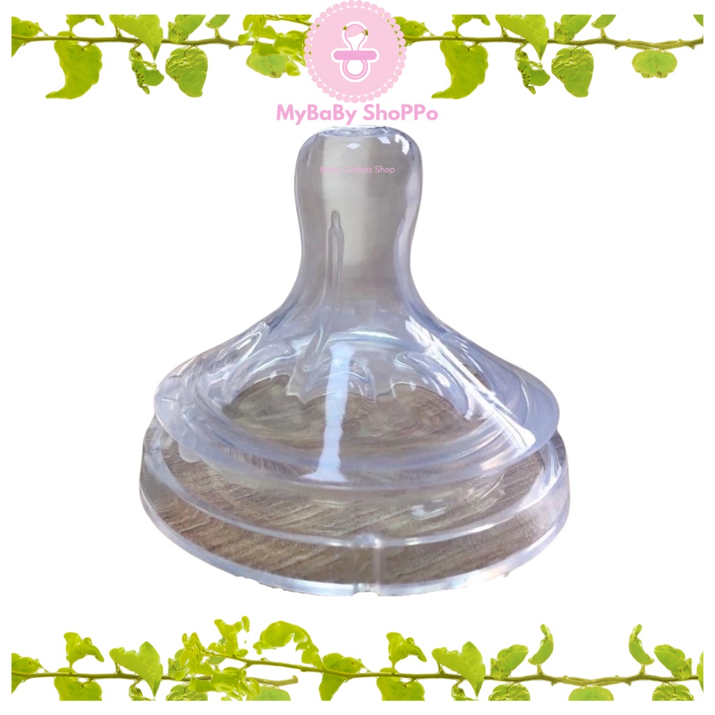 [Mybabyshop] Núm Ti Cổ Rộng Dùng Cho Bình Sữa Event – Silicon Mềm, Tương Thích Hoàn Hảo