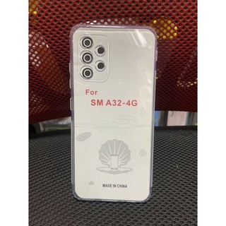 Ốp lưng samsung A32 4G dẻo trong suốt viền bảo vệ camera