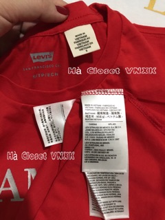 ⚠️⚠️Áo Thun Nữ Basic T-Shirt Levis' Mẫu Mới