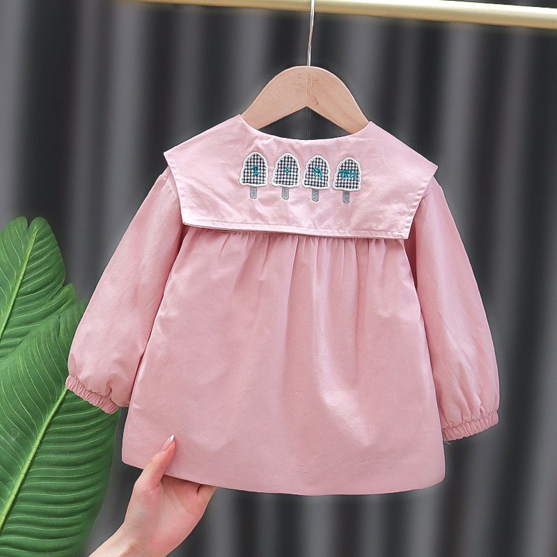 Áo Khoác Cardigan Tay Dài Nhiều Màu Sắc Cho Bé Gái