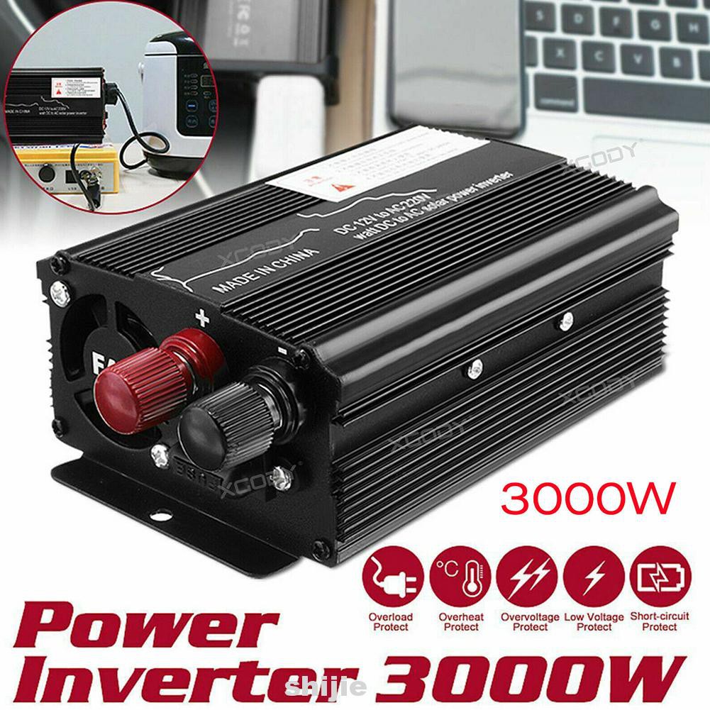 Bộ Biến Áp 500w 12v 24v Sang 220v Chuyên Dụng Cho Xe Hơi