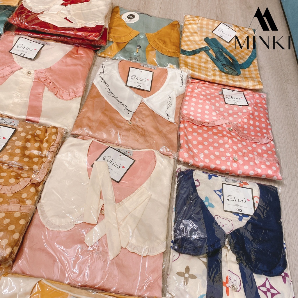 [NGỦ CAO CẤP] BỘ PYJAMA HỌA TIẾT CHỮ CÁI SIÊU ĐỘC - CHẤT LIỆU LATIN CAO CẤP - PHIÊN BẢN ĐÁNG YÊU