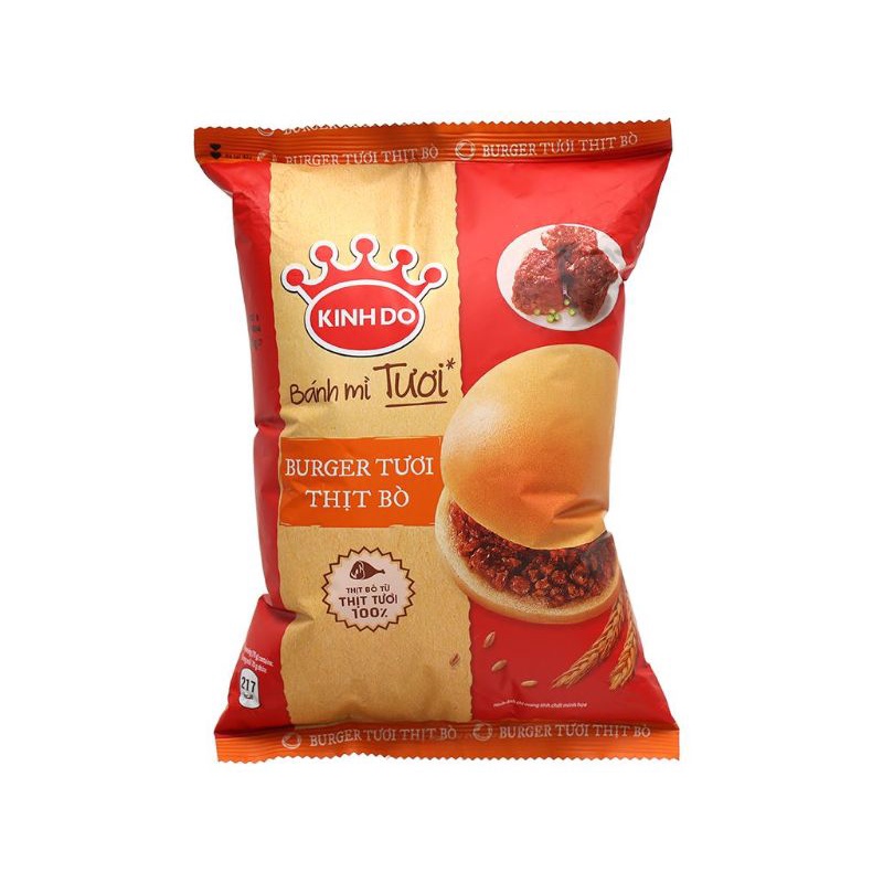 Bánh Mì Kinh Đô Nhân Thịt Bò 70gr